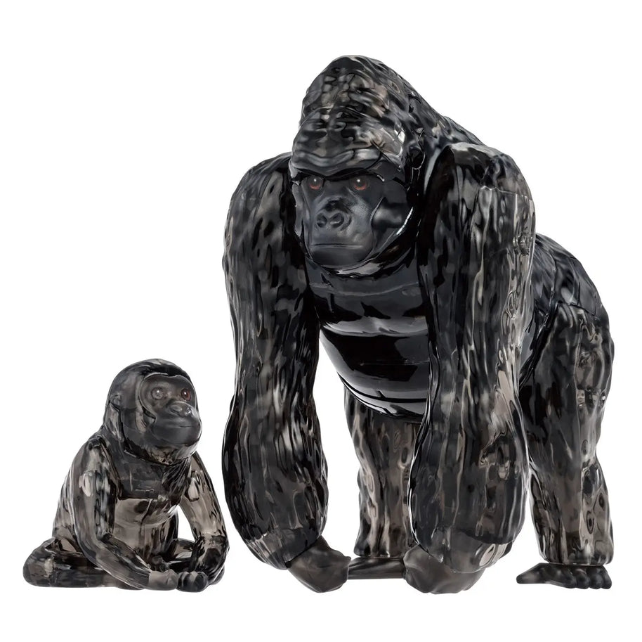 Gorilla & Baby 3D Crystal Puzzle