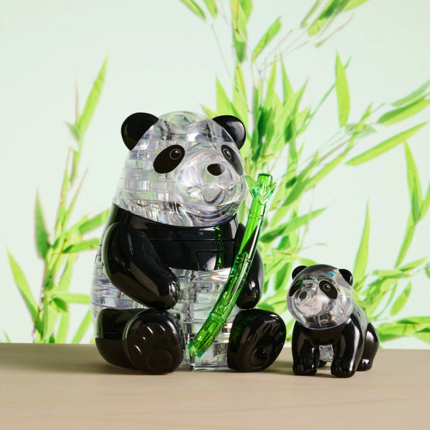 Panda & Baby 3D Crystal Puzzle