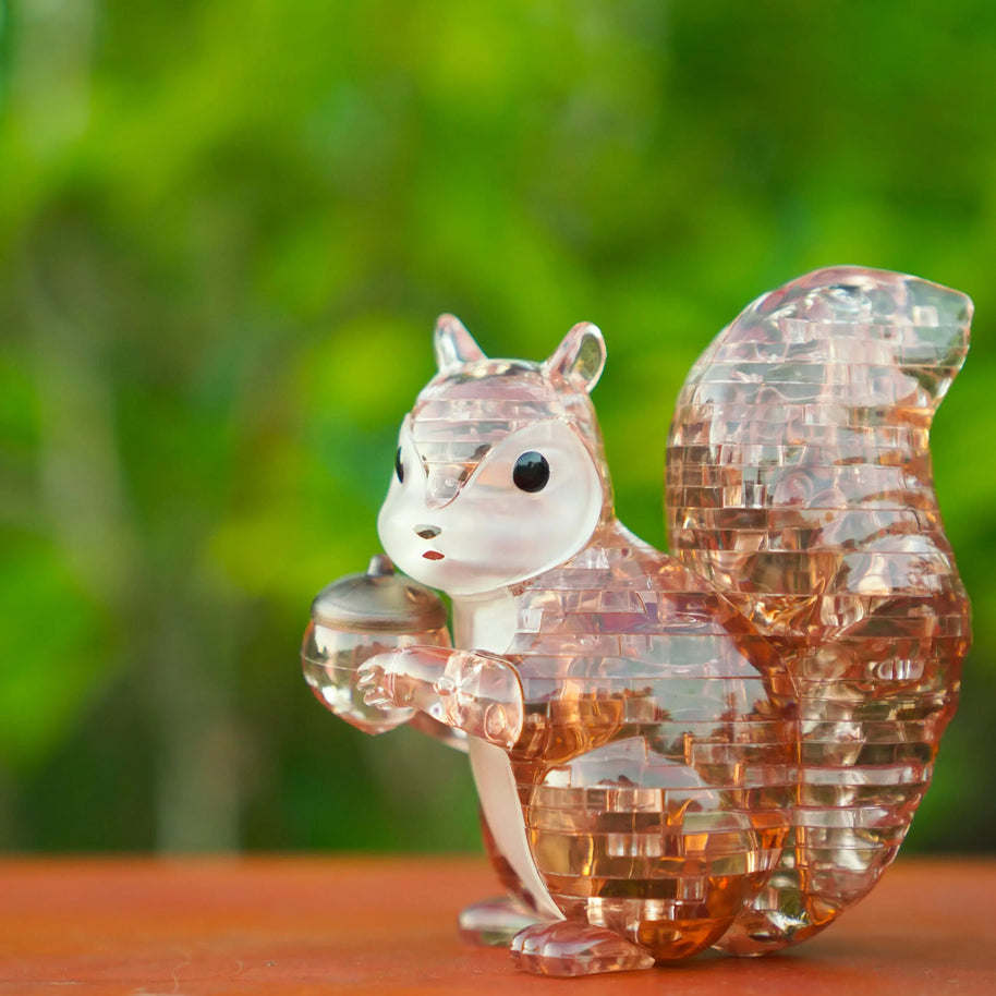 Squirrel 3D Crystal Puzzle